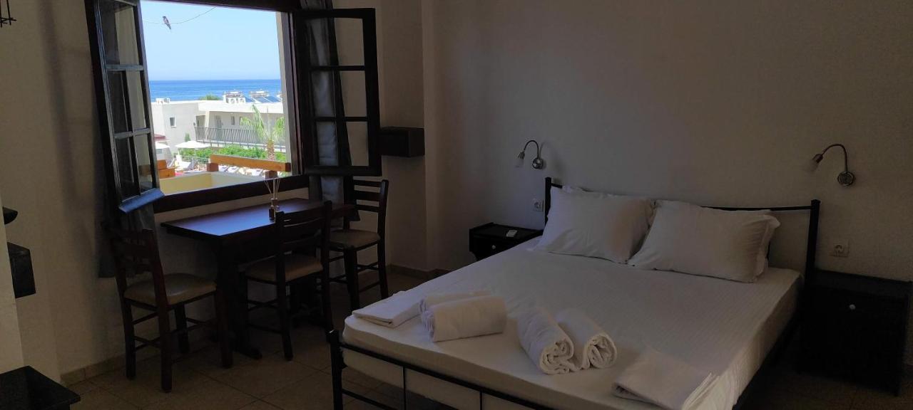 Dedalos N3 Sea View Apartment-30 Metres From The Beach Stalida Buitenkant foto