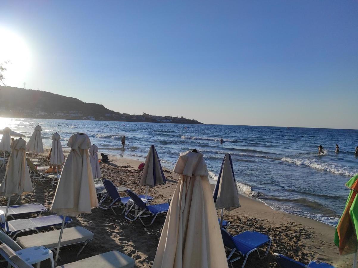 Dedalos N3 Sea View Apartment-30 Metres From The Beach Stalida Buitenkant foto