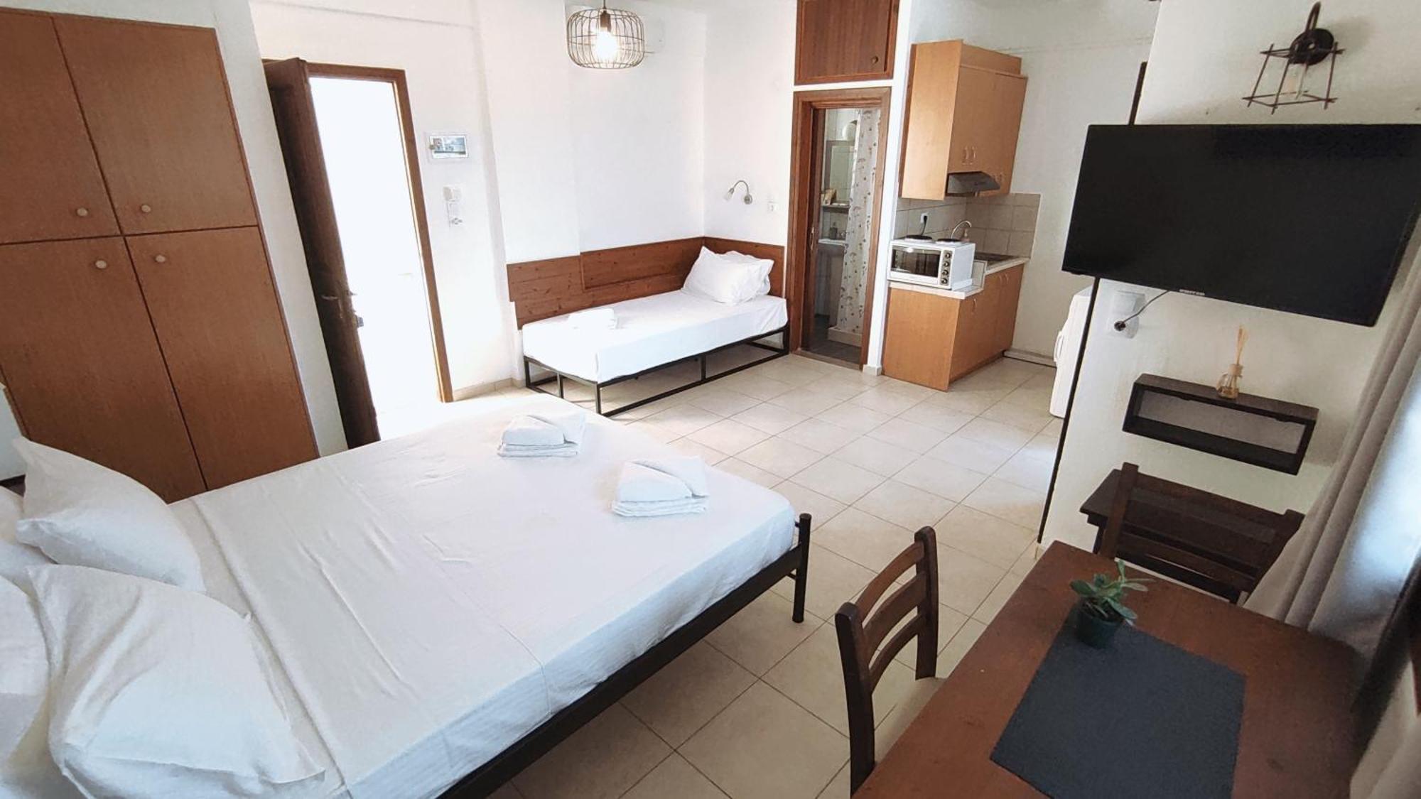 Dedalos N3 Sea View Apartment-30 Metres From The Beach Stalida Buitenkant foto